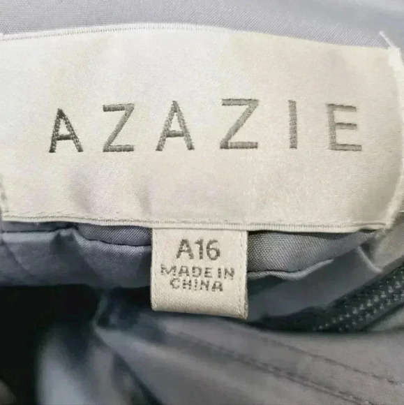 Azazie Keely Dress Dusty Blue Formal Dress - Picture 13 of 15